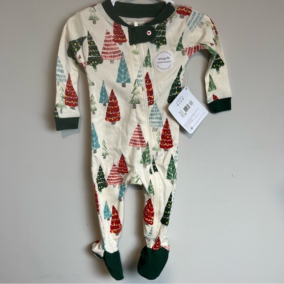 Burt's Bees Other - Burt’s Bees Christmas Tree Footed Sleeper